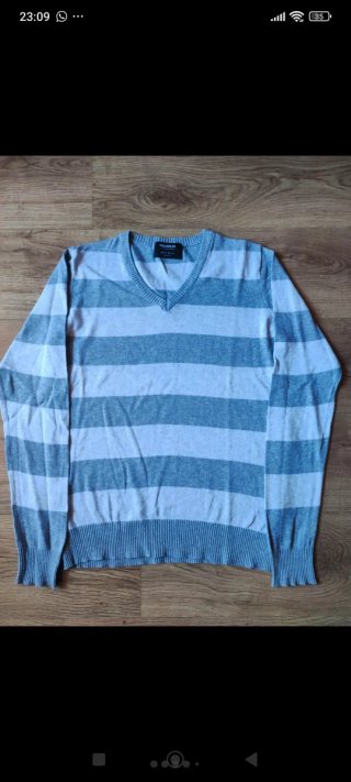 Pull & Bear Striped Knit Sweater Vintage Y2k.