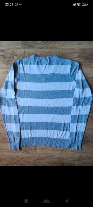 Pull & Bear Striped Knit Sweater Vintage Y2k.