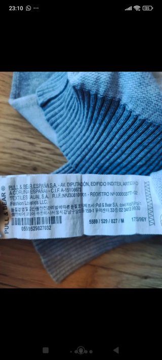 Pull & Bear Striped Knit Sweater Vintage Y2k.