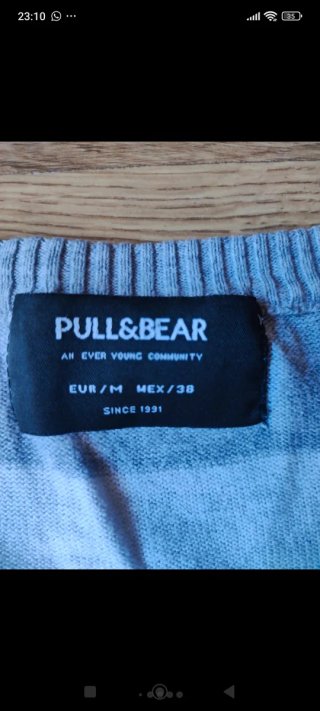 Pull & Bear Striped Knit Sweater Vintage Y2k.