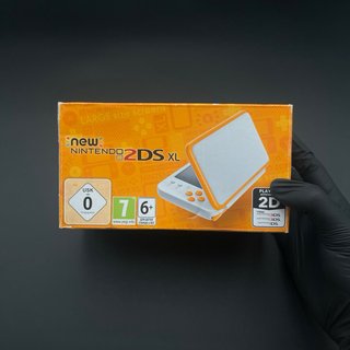New Nintendo 2DS XL Bianco e Arancione con Scatola