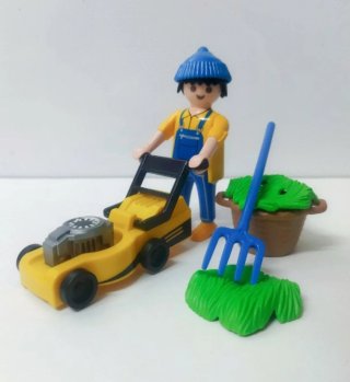 Jardinero de playmobil