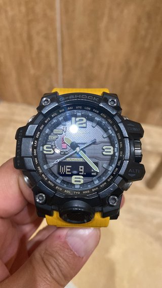Reloj Casio G-Shock Amarillo y Plateado
