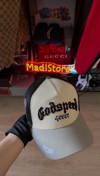 Gorra Godspeed 4ever Beige/Negro