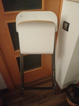 Taburete Plegable IKEA Blanco