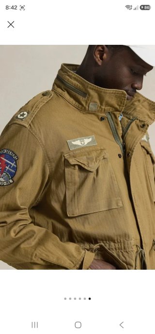 Chaqueta Militar Polo Ralph Lauren Talla 5XB
