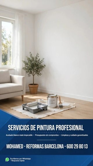 Servicios de Pintura Profesional en Barcelona