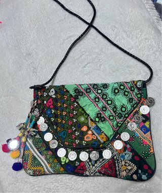 Bolso bandolera tipo sobre boho IbBAN