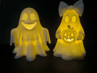 Fantasmas con luz decorativos