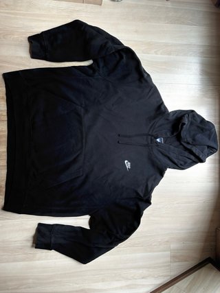 Sudadera Nike Club Negra Talla XL