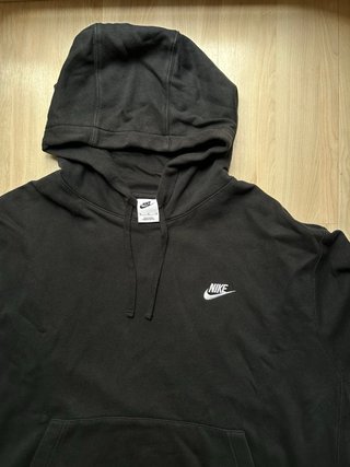 Sudadera Nike Club Negra Talla XL