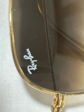 Gafas de sol Ray-Ban Aviator doradas