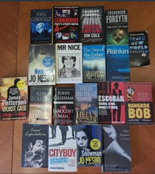 Lote de 19 libros en inglés