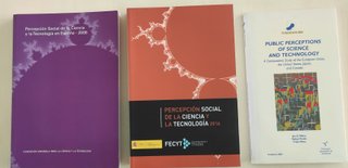 Libros sobre percepción social de la ciencia