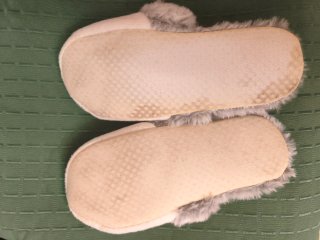 Pantuflas Infantiles Grises Talla 35-36