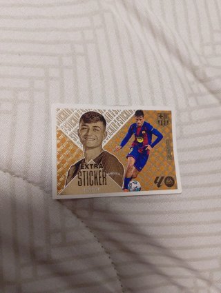 Cromo Extra Sticker Pedri (FC Barcelona)