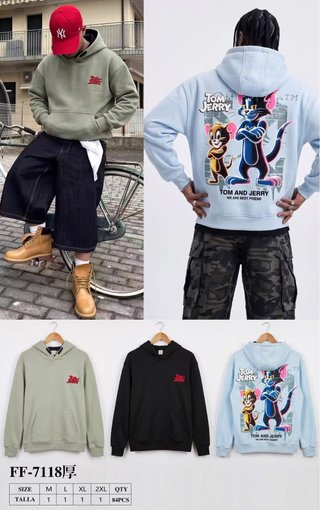 Sudaderas Tom y Jerry