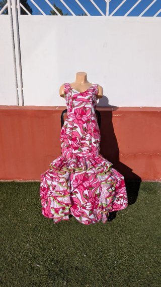 501 Vestido Flamenca Talla Única S