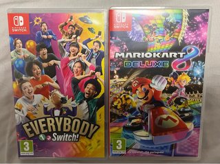 Mario Kart 8 Deluxe + Everybody 1-2-Switch!