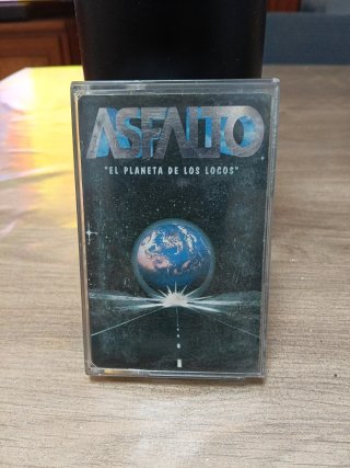 Cinta Cassette ASFALTO El Planeta de los Locos