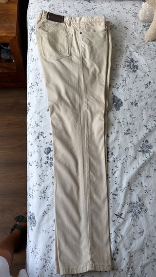 Pantalón Zara Hombre Beige