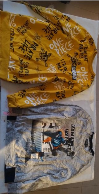 Pack 2 Camisetas Manga Larga Niño Talla 146-152