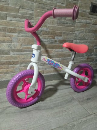 Bicicleta sin pedales Chicco Pink Comet