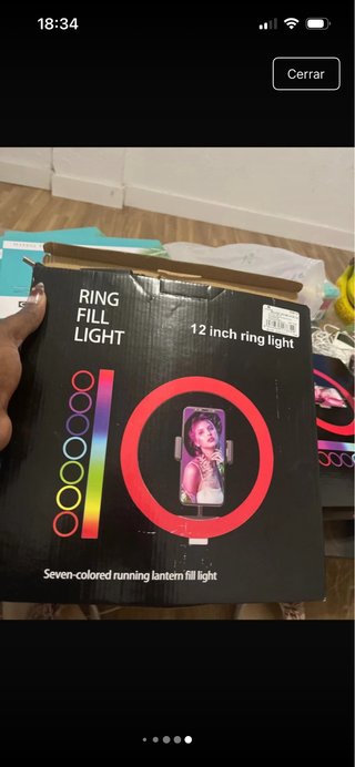 Aro de Luz 12 pulgadas con Trípode