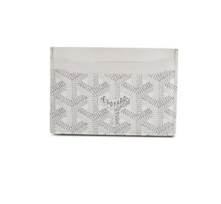 Tarjetero Goyard Blanco