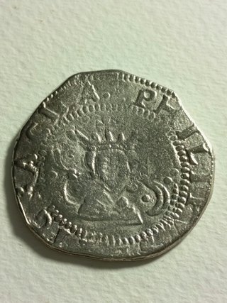 Réplica Moneda 4 Reales Felipe II