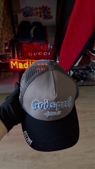 Gorra Godspeed Negra y Gris