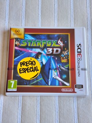 StarFox 64 3D Nintendo 3DS Precintado PAL ESPAÑA