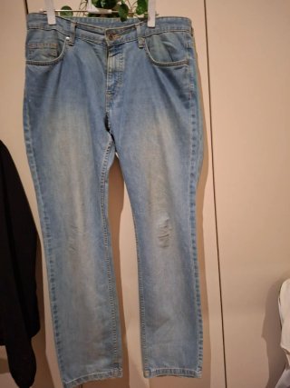 Pantalón tejano hombre azul