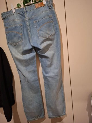 Pantalón tejano hombre azul