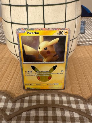 Pikachu 30 Aniversario 27/30