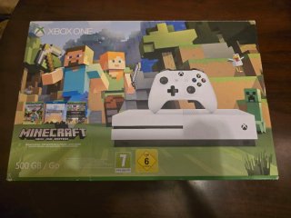 Xbox One S Minecraft Edition 500GB COMPLETA