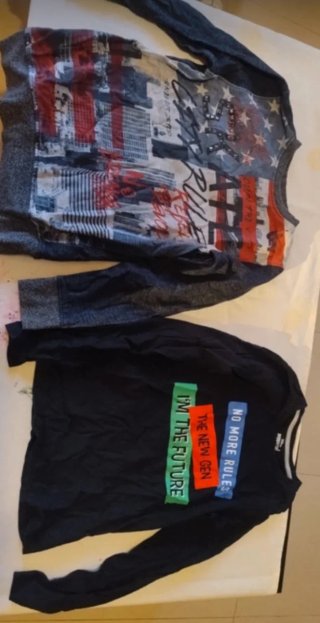 Pack de 2 Camisetas de Manga Larga para Niño
