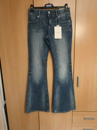 Vaqueros Low Waist Flare Stradivarius XL