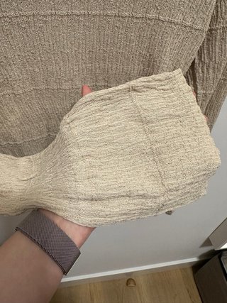Jersey Zara Punto Manga Campana Talla S
