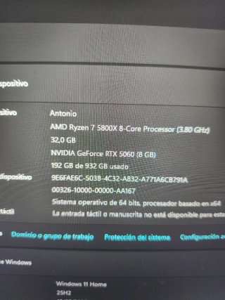 PC Gaming AMD Ryzen 7 RTX 5060