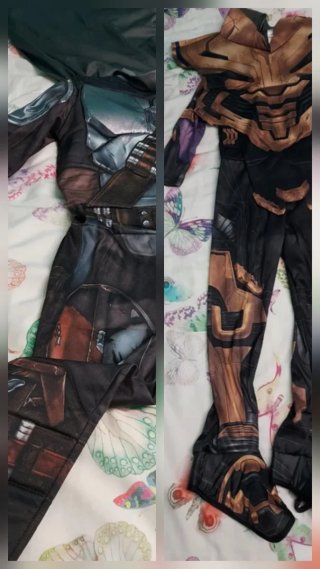 Lote 2 Disfraces (Marvel y Star Wars)