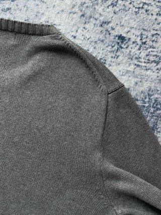 Polo Ralph Lauren Jersey Gris Algodón Talla L