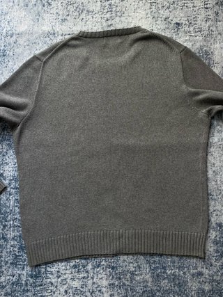 Polo Ralph Lauren Jersey Gris Algodón Talla L
