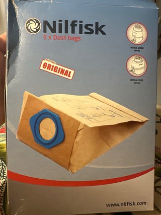 Nilfisk GM80/GM90 Bolsas de Polvo (5 unidades)