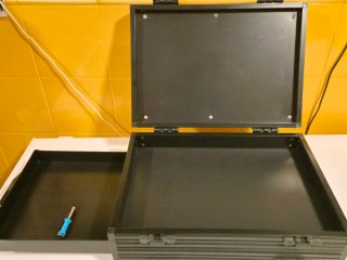 Caja de pesca asiento desarmable