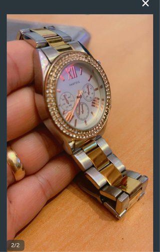 Reloj Parfois Plateado y Dorado