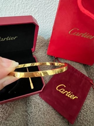 Pulsera Cartier Love Fina acero inoxidable