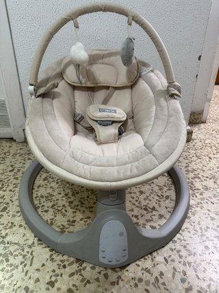 Hamaca para bebé con arco de juegos