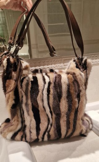 Bolso de Pelo Animal Print