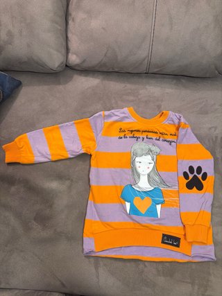 Sudadera Anabel Lee Talla 5 Años